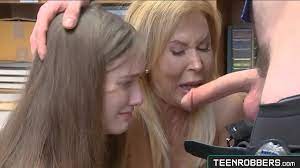 Granny and Teen Rough Punished for Stealing - Teenrobbers.com - XNXX.COM