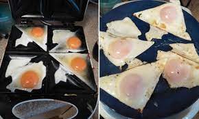 Kmart Mother Reveals How She Cooked Perfectly Fried Eggs Using Sandwich Maker Daily Mail Online