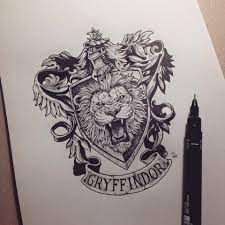 Kerby Rosanes Crests Harry Potter Drawings Harry Potter Sketch Harry Potter Fan Art