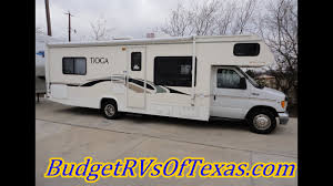 Something small 30 ft class a diesel motorhomes can tow a 4 horse trailer you. Easy To Drive Low Mile Class C Rv Sleeps 8 2003 30ft Tioga Youtube