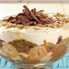 Granadilla And Chocolate Trifle You Trifle Recipe African Dessert Food