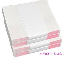 Denshine 4 Packs Fetal Monitoring Paper Chart Paper Thermal Paper For Fetal Monitor Z Fold 4 4x3 9 Inch 150 Sheets Per Pack