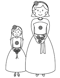 17 Wedding Coloring Pages For Kids Who Love To Dream About Their Big Day Wedding Coloring Pages Unicorn Coloring Pages Coloring Books