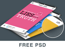 Free 3d Perspective Mockup App Interface Design Mockup Free Psd App Interface