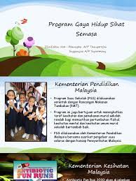 Laporan pelaksanaan program gaya hidup sihat nama pelajar program nama sekolah nama projek / aktiviti i. Gaya Hidup Sihat