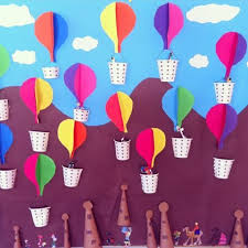 I love watching them fly slowly through the sky. Paper Cup Hor Air Balloon Craft Crafts And Worksheets For Preschool Toddler And Kindergarten Balloon Crafts Air Balloon Craft Hot Air Balloon Craft