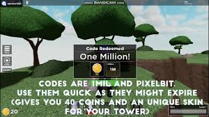 You should make sure to redeem these as soon as possible because you'll never know when they. Roblox Tower Heroes All Current Codes Youtube