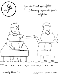 You can download conan telling the truth coloring page for free at coloringonly.com. Tell The Truth Lesson 10 In The Ten Commandments For Kids
