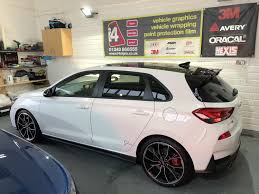 Hyundai I30n Performance Polar White Premium Shield Protective Film Hyundai Cars Hyundai Dream Cars