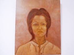Homage to frida ii painting. Sad Face Paintings For Sale Saatchi Art