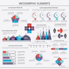 big set of colorful stunning infographic elements including