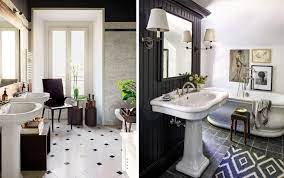 Photo by kevin dotolo photography. 40 Black White Bathroom Design And Tile Ideas