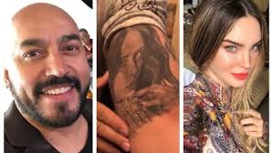 Luego de que él se hiciera un tatuaje con el rostro de belinda,. Lupillo Rivera Se Borrara Tatuaje De Belinda