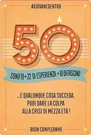 Risultati Immagini Per 50 Anni Frasi Divertenti Auguri Di Compleanno Cinquantesimo Compleanno Auguri Di Compleanno Divertenti