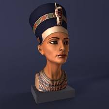 3d Model Of Nefertiti Nefertiti 3d Model Bust