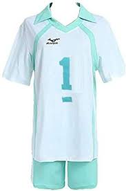 Nsoking Haikyuu Aoba Johsai High School Uniform Jersey Oikawa Tooru No1 Cosplay Costume Custom Nsoking High School Uniform Mens Tops School Uniform