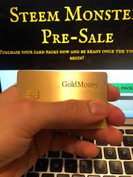 Creating a fake credit card is one of the situations that raise questions in. Steemmonsters Gold Goldmoney An Offer For Your Gold Legendary Steemkr