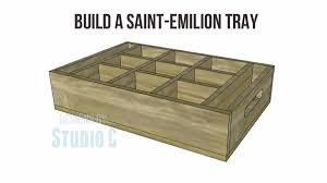 Compartment Tray Free Woodworking Plan Com