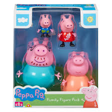 Peppa pig is a british preschool animated television series by astley baker davies. Peppa Pig Family Figure Pack Big W
