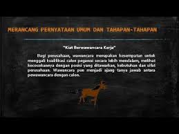 We did not find results for: Pernyataan Umum Teks Prosedur Kiat Berwawancara Kerja Tulisan