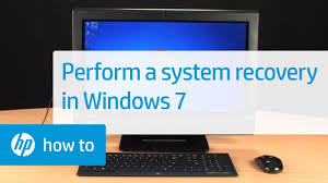 Format laptop windows 7 dengan sistem repair disc. Hp Pcs Performing An Hp System Recovery Windows 7 Hp Customer Support