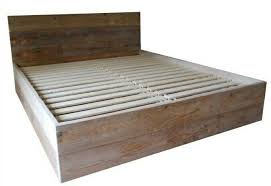 steigerhout bed diy bed bed bed frame design