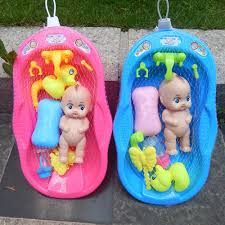 Baby Doll Bath Time Set Girls Bath Tub Toys Games Kids Christmas Birthday Gift Baby Kid Toys Store