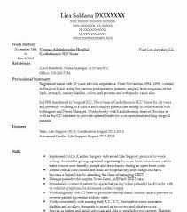 cardiothoracic icu staff nurse resume