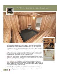 In addition to sauna, some even offer integrated showers, steam and mud baths — all in a compact space not much larger than a bathtub.• 1 chictip | inipi: Sauna And Steam Pages 1 20 Flip Pdf Download Fliphtml5