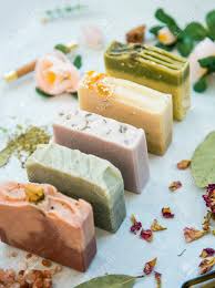 Organic Natural Soap Bars With Plants Extracts Handmade Soaps Stock Photo Picture And Royalty Free Image Image 140812071