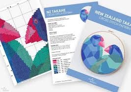 New Zealand Cross Stitch Art Takahe Cross Stitch Pdf