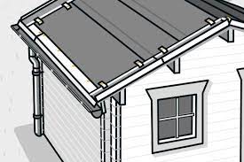 Sie bestehen aus ton oder beton und überzeugen mit einer hohen langlebigkeit und einer hohen witterungsbeständigkeit. Gartenhausdach Decken Mit Blech Anleitung Von Hornbach