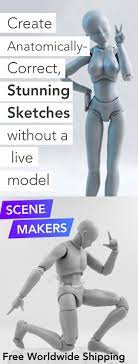 My interest in characters started when i was seven years old and my family immigrated from china to the netherlands. Fully Adjustable Realistic Figurines For Drawers Sculptors And Digital Artists Tecnicas De Dibujo Anatomia Figuras Humanas