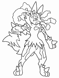 Coloringonly has got full collection of printable pokemon coloring sheet. Mega Lucario Coloring Page Luxury Mega Lucario Coloring Pages Pokemon Coloring Pages Sailor Moon Coloring Pages Pokemon Coloring