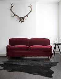 Howard Sofa Covered In Casaleone Mohair Velvet Carmine Classical Design With A Modern Twist Living Room Sets Furniture Sofa Handmade Howard Sofa