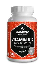 Check spelling or type a new query. Buy Vitamin B12 Folic Acid B6 Tablets Vegan Vitamaze Shop