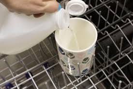 I used google translate to tell her to clean with this cleaner everything from now on. How To Clean A Dishwasher With Vinegar Hgtv
