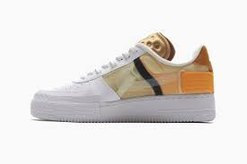 Nike Af1 Type White University Gold Nike Af1 Trending Shoes Mens Nike Shoes
