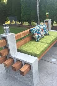 Garden bench made from decking. 22 Diy Garden Bench Ideas Free Plans For Outdoor Benches