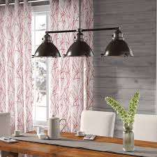 Laurel Foundry Modern Farmhouse Dewey 3 Light Kitchen Island Linear Pendant Reviews Wayfair Farmhouse Pendant Lighting Kitchen Lighting Farmhouse Pendant
