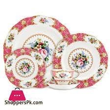 Buy Royal Albert Lady Carlyle Dinner Set 8 Person At Best Price In Pakistan Dinner Sets Dinner Set Design Royal Albert