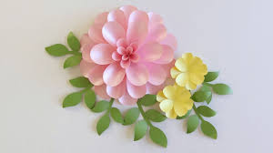Free printable paper flower templates | paper flower leaf tutorialin this video i use free printable paper flower templates to make paper roses flower and. Paper Dahlia Tutorial With Free Templates Fancybloom