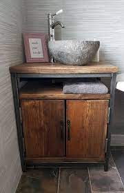 Nice 75 Rustic Industrial Bathroom Furniture Ideas Source Link Https Doitdecor Co 75 Rustic Indu Wooden Bathroom Rustic Furniture Design Bathroom Furniture
