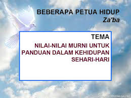 Rangkap 5 • seseorang yang gemar hidup bermusuh akan sentiasa bermasalah. Esei Dan Komsas Tingkatan 4 Dan 5 Spm Antologi Sejadah Rindu Puisi Tradisional Beberapa Petua Hidup Za Ba