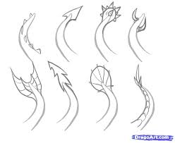 Image Result For Dragon Tail Simple Dragon Drawing Easy Dragon Drawings Mythical Creatures Drawings