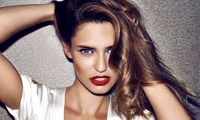 Eye makeup for enhancing blue eyes. Hd Wallpaper Eyes Look Girl Face Model Hair Makeup Blue Brown Hair Wallpaper Flare