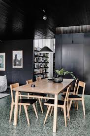 This Modern House Extension Features A Dining Area Furnished With A Light Wood Table And Chairs Dining Room Design Modern Dining Room Design Modern Dining Room