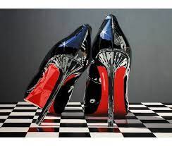 El calzado: de los pies, al arte - dintelo.es | Zapatos dibujos, Pinturas  realistas, Calzas