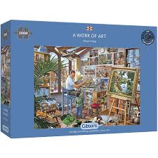 Van gogh jigsaw puzzle waterstones. A Work Of Art 2000 Piece Jigsaw Puzzle Waterstones