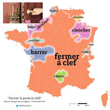 12 4 K Mentions J Aime 334 Commentaires Francaisdenosregions Sur Instagram Variations Sur L Action De Fermer Une Porte A Clef In 2020 Language Map Language Map
